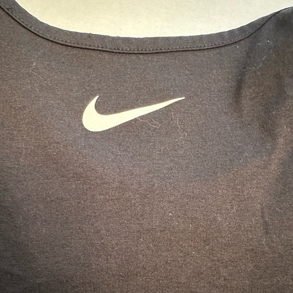 Nike Women’s Small Just Do It Dri-Fit Tank Top Black White Work Out Exercise - Picture 4 of 8